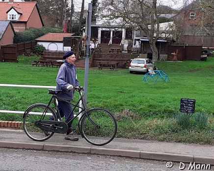 The Boot & Back: Joe finishes his ride & walk