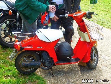 Honda Melody in Christchurch Park, Ipswich