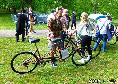 Pashley Tourmaster in Christchurch Park, Ipswich