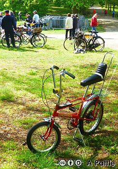 Raleigh Chopper in Christchurch Park, Ipswich