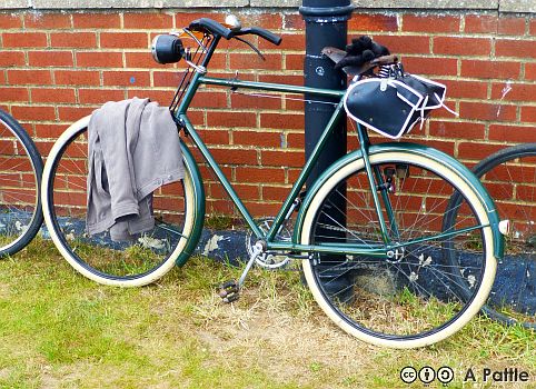 1938 Raleigh at Felixstowe