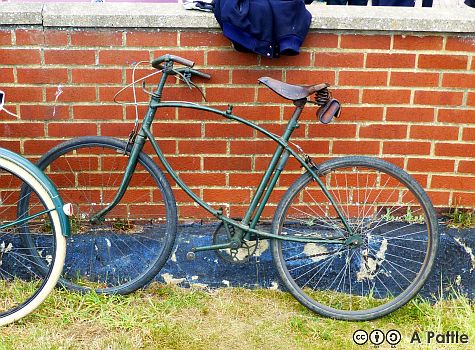 BSA Paratroop bike at Felixstowe