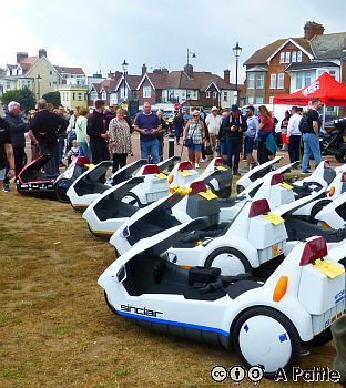 Sinclair C5s at Felixstowe
