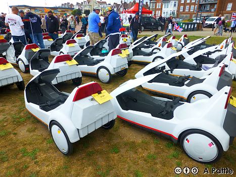 Sinclair C5s at Felixstowe