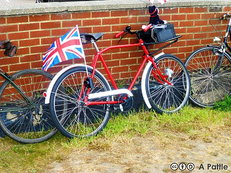 Post Office bike at Felixstowe