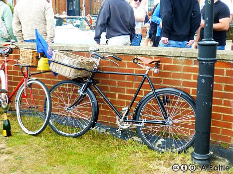 Trade bike at Felixstowe