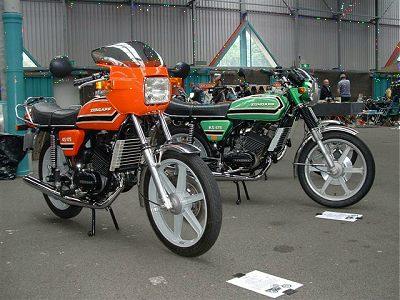 A pair of Zündapp KS175s