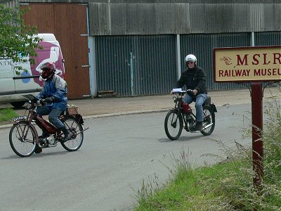 Ralph and Alex approch the Railway Museum