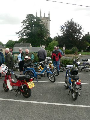 Waiting for the pub to open