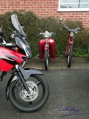 One of these is not a moped