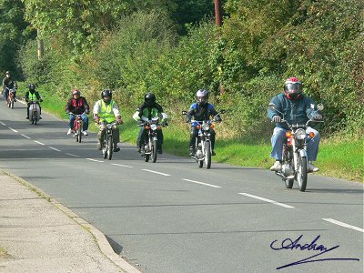 Approaching the pub stop