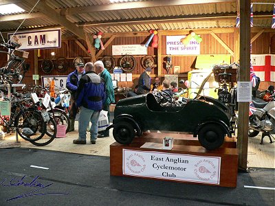 Atco Trainer at the front of the stand