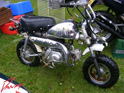 A damp Monkey Bike