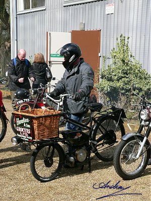 Preparing the Norman Carrier for its first road run...