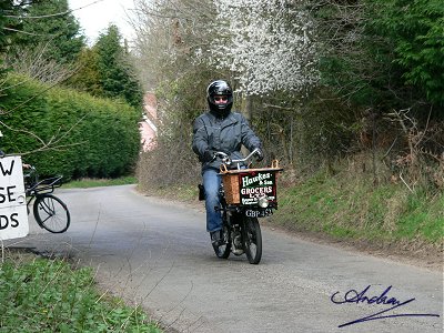 Norman Carrier on its first road run