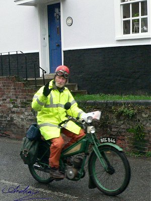 Keith on his New Hudson