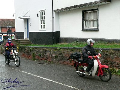 Laurence and Neil - Honda and Yamaha