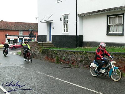The St Neots clan: Chris, Ralph and Alex