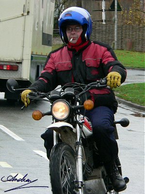 Neil on the XT