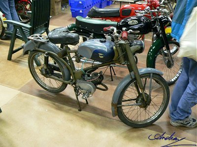 An unusual NSU sports moped