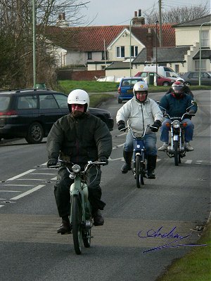 David on an NSU Quickly