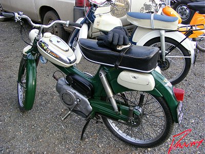 3-speed Puch moped