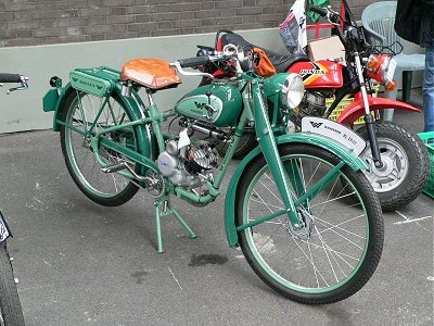 1937 Wanderer autocycle