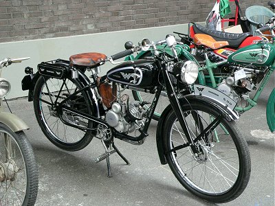 1939 Wanderer autocycle
