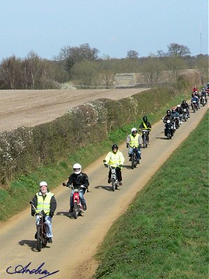 Even more bikes approaching