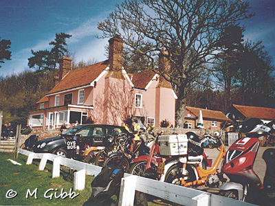 Bikes at Ramsholt