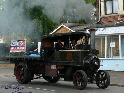 Foden steam wagon