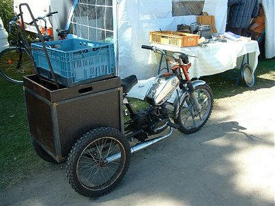 A Zündapp three-wheeler - for when Evans retires?