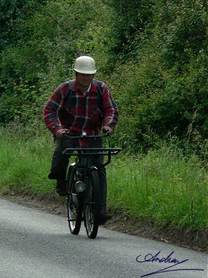 Luke heading back towards Horham