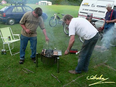 Dave and Ralph start cooking