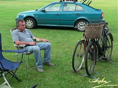 Dave contemplates the Lohmann