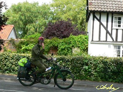 Keith on his New Hudson