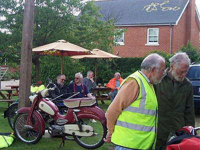 An unscheduled stop in Earl Soham