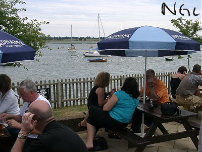 Lunch beside the river