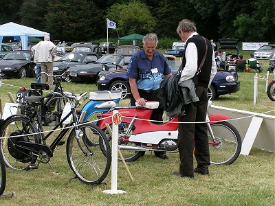 Joe shows off his rare Ambassador