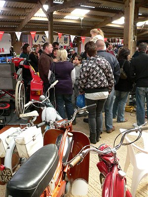 Crowds on the club stand