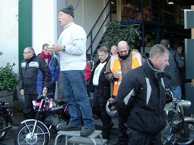 At Waddinxveen before the ride
