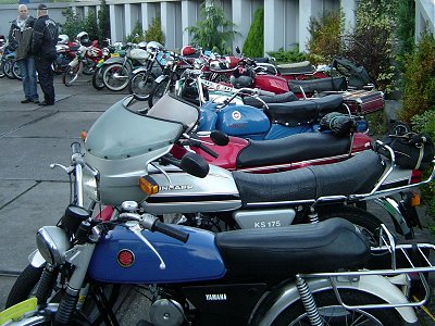 Gathering at Waddinxveen before the ride