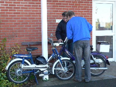 Honda PF50MR2 and Puch Maxi
