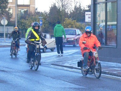 the back of the Peloton