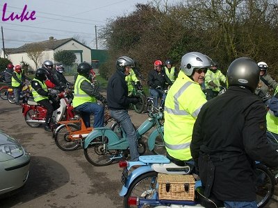 Getting ready to set off