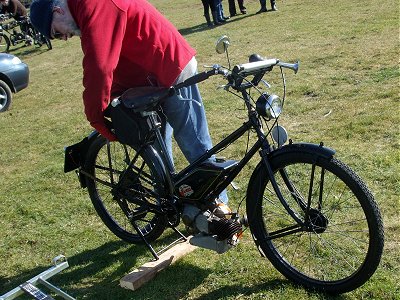 Pre-war James autocycle