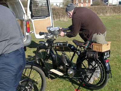 Wolf motor cycle