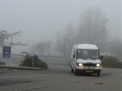 A misty start to the day