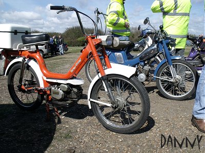 Easy Rider and Mobylette