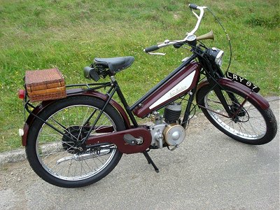 1954 New Hudson autocyle